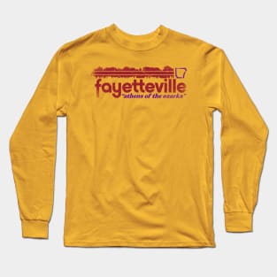 Fayetteville - Athens of the Ozarks Long Sleeve T-Shirt